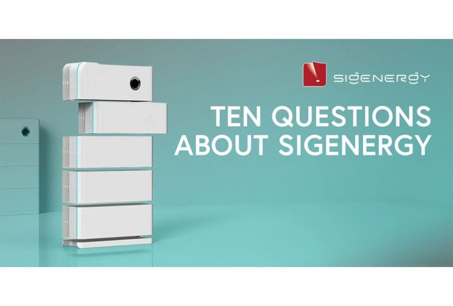 Ten Questions About Sigenergy