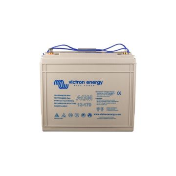 Victron 12V 170Ah (C20) AGM Super Cycle Battery with M8 Insert