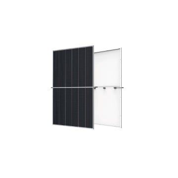 DMEGC Solar 710W Infinity 132 Cut Bi-Facial Dual Glass N-type Mono Solar Module - Silver Frame/White Backsheet