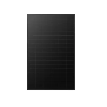 LONGi Solar 485W Hi-MoX10 Dual Glass HPBC + N-type Mono Solar Module – Black Frame/White Backsheet
