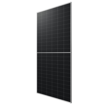 LONGi Solar 655W Hi-MoX10 HPBC + N-type Mono Solar Module – Silver Frame/White Backsheet