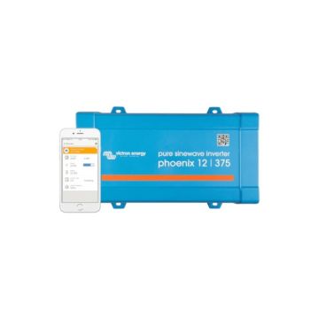 Victron Phoenix Inverter 12V/375VA/230V VE.Direct with UK Socket