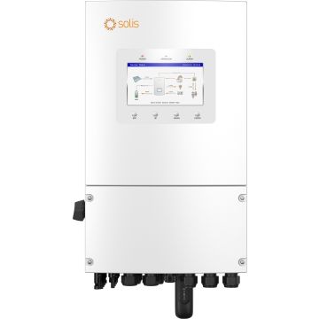 Solis S6 10kW 1 Phase Hybrid Inverter with DC - 2 MPPT for LV Batteries (21A)