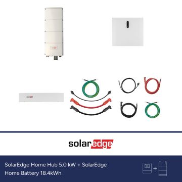 SolarEdge Home Hub 5.0 kW + SolarEdge Home Battery 18.4kWh