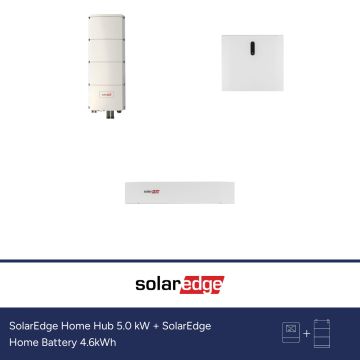 SolarEdge Home Hub 5.0 kW + SolarEdge Home Battery 4.6kWh