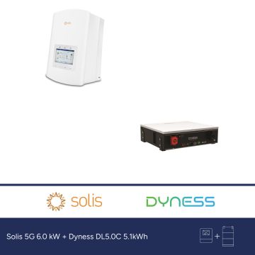 Solis 5G 6.0 kW + Dyness DL5.0C 5.1kWh