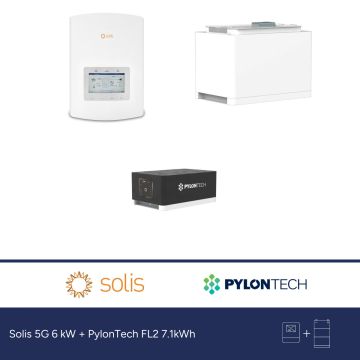Solis 5G 6 kW + PylonTech FL2 7.1kWh