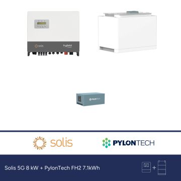 Solis 5G 8 kW + PylonTech FH2 7.1kWh