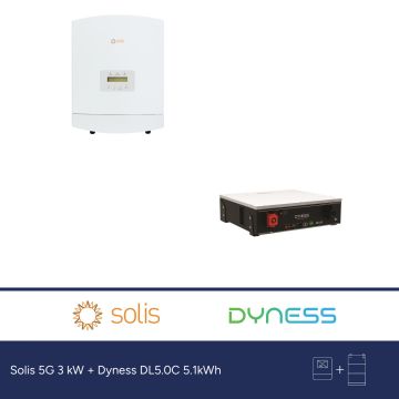 Solis 5G 3 kW + Dyness DL5.0C 5.1kWh