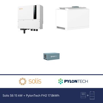 Solis S6 15 kW + PylonTech FH2 17.8kWh