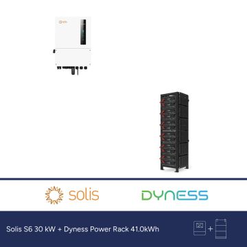 Solis S6 30 kW + Dyness Power Rack 41.0kWh
