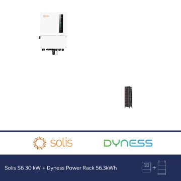 Solis S6 30 kW + Dyness Power Rack 56.3kWh