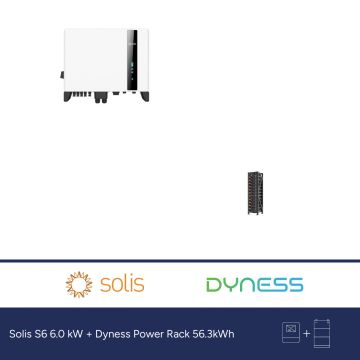 Solis S6 6.0 kW + Dyness Power Rack 56.3kWh