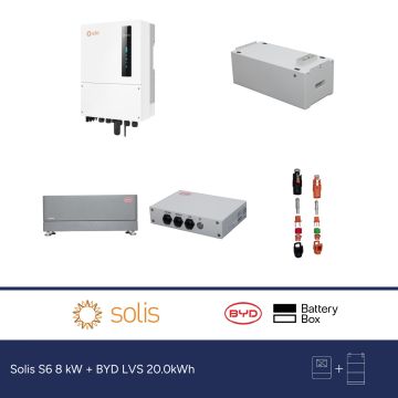 Solis S6 8 kW + BYD LVS 20.0kWh