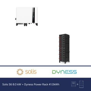 Solis S6 8.0 kW + Dyness Power Rack 41.0kWh