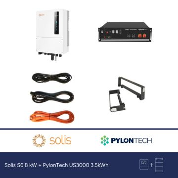 Solis S6 8 kW + PylonTech US3000 3.5kWh